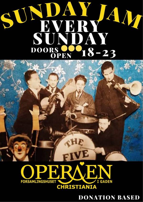 SUNDAY JAM//Operaen Christiania 
